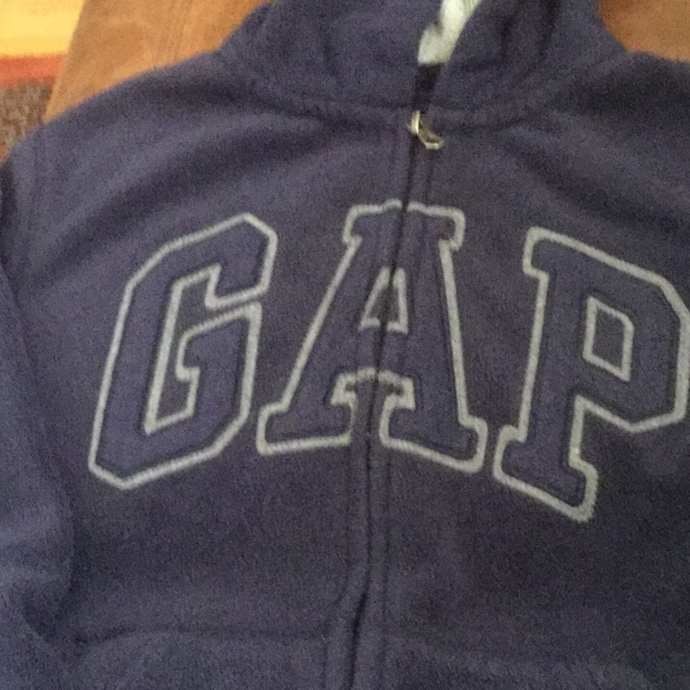 Gap hoodie, warm fleece.
